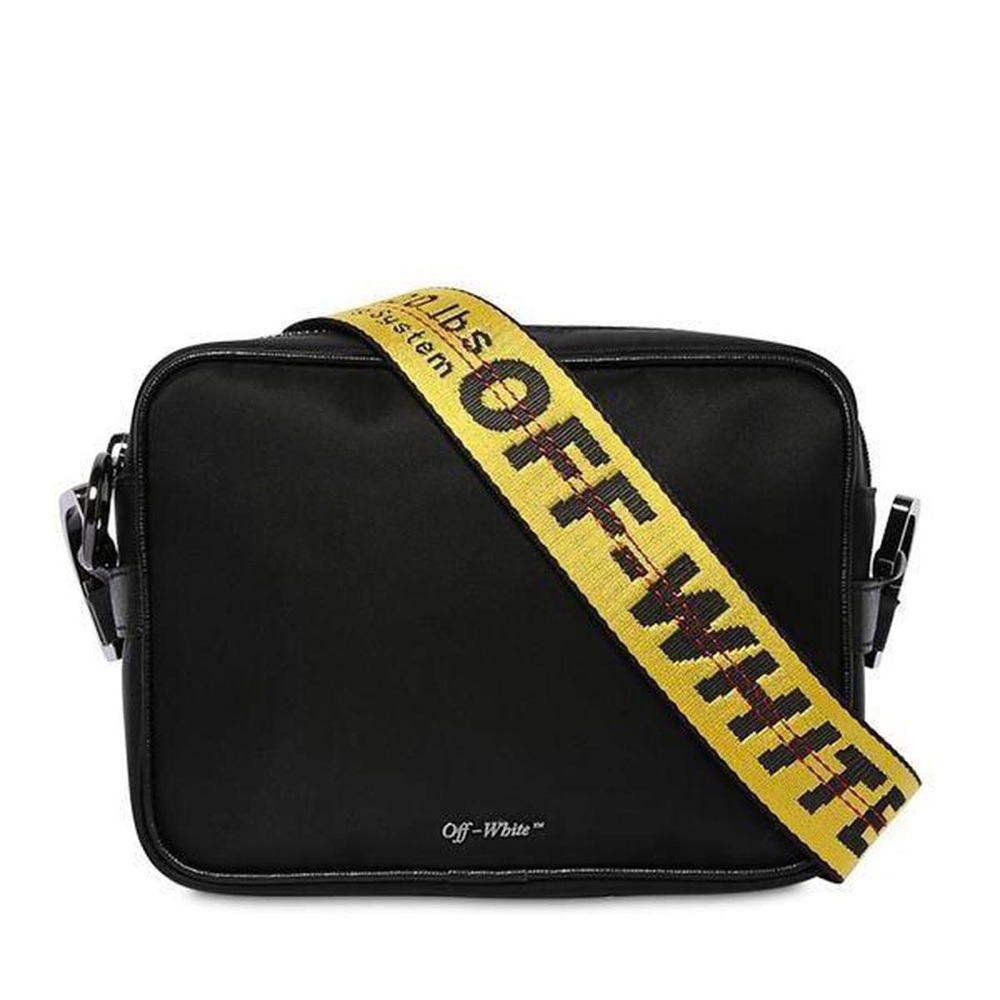 OFF-WHITE Carry Over Crossbody black Shoulder bag!!